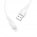 Кабель USB - Lightning BOROFONE BX18 (белый) 2м мятая упаковка#2170012