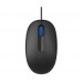 Мышь Perfeo оптическая, "OVAL", бесшумная, 3 кн, кабель 1,8м, DPI 1000, USB, чёрн.#2169967