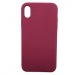 Чехол Case Soft Touch iPhone XR Бордовый "М"#2169881