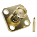 Разъемы высокочастотные NONAME RP-SMA-KF-B3 12,7x12,7 GoldГнездо SMA с инверсной жилой на блок под пайку кабеляRG141/RG402/SFT50-3#2175167