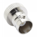 Разъемы высокочастотные NONAME SMA/BNC-JK Silver Переходникштекер SMA на гнездо BNC с опорой#2175320