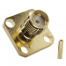 Разъемы высокочастотные NONAME SMA-KF-B2 12.5x12.5 Gold ГнездоSMA на блок под пайку кабеля RG405/SF086/SFT50-2#2175287