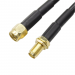 Разъемы высокочастотные NONAME УдлинительSMA-J/SMA-KY-RG58-10m штекер SMA на гнездо SMA кабель RG58длина 10м#2175722