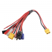 Разъемы питания DC AMASS Разветвитель разъем XT60-F на разъемыXT60-M/EC3-M/Deans-M/TRX-M/Futaba J-M/TAMIYA-F/RCY SYR-02M#2176263