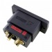Разъемы питания DC NONAME QS10P-S/F Разъем питания на панель210А 2 конт. (гнездо)#2176255
