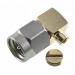 Разъемы высокочастотные NONAME SMA-JW-B2 Gold/Silver Штекер SMAугловой под пайку кабеля RG405/SF086/SFT50-2 гайка нержавеющаясталь#2175308