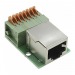 Разъемы сетевые NONAME Розетка RJ-45 8P8C на плате с нажимнойколодкой 8 конт.#2177309
