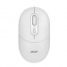 Беспроводная мышь Acer OMR301 белый оптическая (1600dpi) BT/Radio USB (4but) (1/60)#2170243