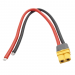 Разъемы питания DC AMASS XT60H-F Разъем питания 30А 2 конт.(гнездо) c проводом 12AWG 20см#2176205