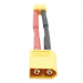 Разъемы питания DC AMASS Переходник штекер XT60-M на гнездоXT30-F (14AWG 5см)#2176217