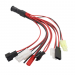 Разъемы питания DC AMASS Разветвитель гнездо DC 5,5x2,1 наразъемы TAMIYA-F/TAMIYA mini-F/RCY SYR-02M/FutabaJ-M/SM-2P-M/MF-2P-F 4,2мм#2176266