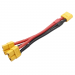Разъемы питания DC AMASS Разветвитель штекер XT60-M на 2 гнездаXT60-F (14AWG 10см)#2176261