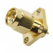Разъемы высокочастотные NONAME SMA-JF 12.5x12.5/6x4/3 GoldШтекер SMA на блок под пайку, 6x4мм, жила 3мм, d=1мм#2175242