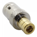Разъемы высокочастотные NONAME SMB/BNC-KK Gold/SilverПереходник гнездо SMB на гнездо BNC#2175392