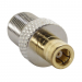 Разъемы высокочастотные NONAME SMB/F-KK Gold/Silver Переходникгнездо SMB на гнездо F#2175391