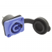 Разъемы аудио Rconnector RC-E1008F Гнездо Speakon 3конт. на панельс защитной заглушкой (Синий)#2174334