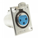 Разъемы аудио WRNE XLR-1289 Гнездо XLR 3конт. на панель#2174390