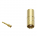 Разъемы высокочастотные NONAME MCX-K-B3 Gold Гнездо MCX подпайку кабеля RG141/RG402/SFT50-3#2175039