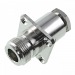 Разъемы высокочастотные NONAME N-KF-9 25x25 Гнездо N на блок подкабель 9DFB/SYV50-9 с фланцем#2175085