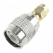 Разъемы высокочастотные NONAME RP-SMA/TNC-JJ Gold/SilverПереходник штекер SMA с инверсной жилой на штекер TNC#2175202