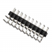 Разъемы штыревые и гнезда CNLIFENG LF612R-2.54-20P-230-R2 [2*10P](Черный) Вилка штыревая на плату угловая 20 конт. шаг 2,54мм#2177529