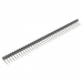 Разъемы штыревые и гнезда CNLIFENG LF612R-2.54-40P-130-R1 [1*40P](Черный) Вилка штыревая на плату угловая 40 конт. шаг 2,54мм#2177528