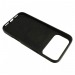Задняя накладка для iPhone 17 Pro Max (экокожа, поддержка MagSafe),черная (Full Case) (PL-161) PiBlue#2179196