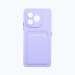 Чехол-накладка - SC337 с картхолдером для "Honor X8d" (light violet) (243741)#2176160