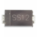 Диоды Шоттки MIC SS12 (DO-214AC) Диод Шоттки SMD 20В 1А#2171415