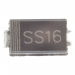 Диоды Шоттки MIC SS16 (DO-214AC) Диод Шоттки SMD 60В 1А#2171412