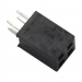 Разъемы штыревые и гнезда CNLIFENG LF613-2.54-04P-230 [2*2P](Черный) Гнездо на плату 4 конт. шаг 2,54мм#2177663