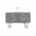 Биполярные транзисторы JCET 2SA1162 (SOT-23) Биполярный транзисторPNP 50В 0,15А#2170423
