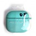 Чехол для наушников AirPods 4 Protection Case с карабином бирюзовый (05)#2173773