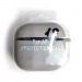 Чехол для наушников AirPods 4 Protection Case с карабином серый (19)#2173763