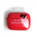 Чехол для наушников AirPods Pro/Pro2 Protection Case с карабином красный (03)#2173755