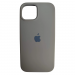 Чехол силиконовый Silicone Case ORG iPhone 15 серый (28)#2170744