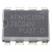 Микросхемы памяти NONAME 24C04 (DIP-8) Энергонезависимая памятьEEPROM 4 Кбит#2174279