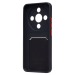 Чехол-накладка - SC337 с картхолдером для "Honor X70 Pro Max" (black) (245942)#2175534