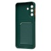 Чехол-накладка - SC337 с картхолдером для "Samsung Galaxy A27 5G" (dark green) (245957)#2175525