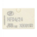 Реле электромагнитные HONGFA HFD4/24 Реле 24В DPDT 125В 0,5А(AgNi+Au) сигнальное#2173007