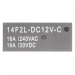 Реле электромагнитные Ruichi 14F2 (845) 12VDC 16A Реле 12В SPDT240В 16А#2172932