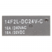 Реле электромагнитные Ruichi 14F2 (845) 24VDC 16A Реле 24В SPDT240В 16А#2172931
