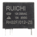 Реле электромагнитные Ruichi RH32F/012-ZS 10A Реле 12В SPDT 250В10А#2172958