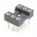 Панельки под микросхемы CONNFLY DS1001-01-06BT1NST1X-JKB (DIP-6)DIP панель 6 конт. цанговая ширина 7,62мм#2173636