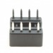 Панельки под микросхемы CONNFLY DS1009-08AT1NX-0A2 (DIP-8) DIPпанель 8 конт. ширина 7,62мм#2173649