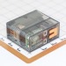 Реле электромагнитные HONGFA HF115FP/A230-2Z4B Реле 230В DPDT250В 8А (AgNi) с механическим и LED индикатором, ручная коммутация#2173343