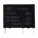 Реле электромагнитные HONGFA HF46F/12-HS1 Реле 12В SPST-NO 250В5А (AgNi)#2173395