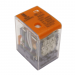 Реле электромагнитные LANBOO LBJ21A Реле LBJ21A-44/DC12V/5A смеханическим и LED индикатором 12В 4PDT 250В 5А контакты 2,6мм14pin#2173265