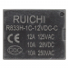 Реле электромагнитные Ruichi R833H-1C-12VDC-C Реле 12В SPDT 250В10А#2173302