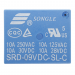Реле электромагнитные Songle SRD-09VDC-SL-C Реле 9В SPDT 250В 10А5 конт.#2173528
